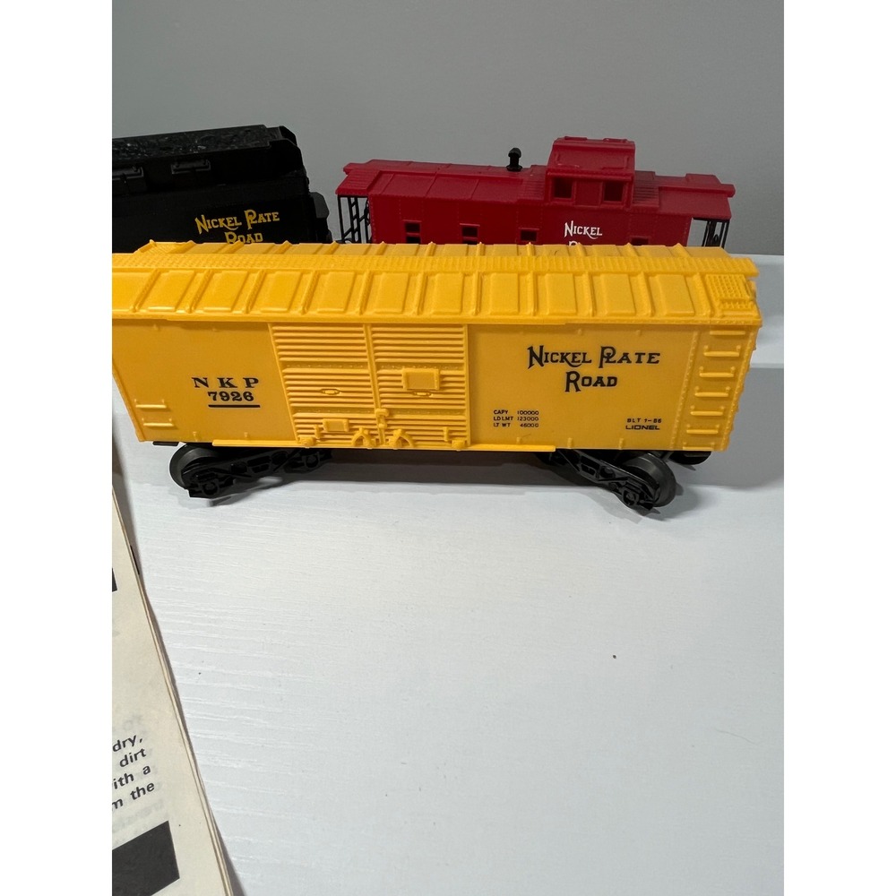 Lionel Nickel Plate Special O Gauge Steam Train Set Vintage 1980s - Picture 3 of 13